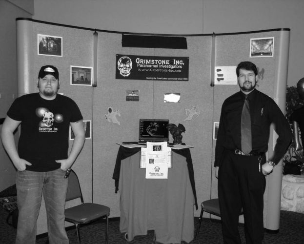 Our trade show booth at the 2007 Supernatural Summit.